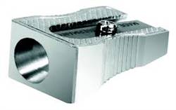 Sharpener metal, one-hole rectangular ML-1002-disc