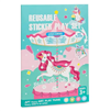 REUSABLE STICKER PLAY SET UNICORN KB220019