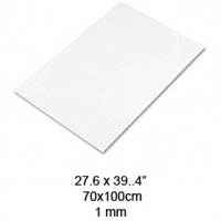 ILLUSTRATION BOARD WHITE & WHITE 70x100cm #60 1mm 20110001