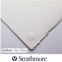 WATERCOLOR PAPER STRATHMORE IMPERIAL 500 SERIES 140LB-300gr 22x30 inches HOT PRESS-COTTON 140-3