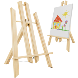 EASEL WITH CANVAS SET - 0074956