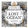 COLORING BOOK LOST OCEAN 7.2x7.2 inches 24 pages CY8849