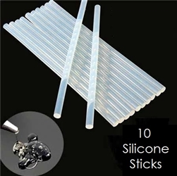 SILICONE STICK HOT GLUE 10 pack 20380109