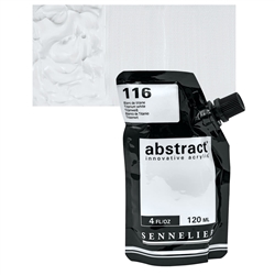 SENNELIER ABSTRACT ACRYLIC 120ml TITANIUM WHITE 116 SV121121116