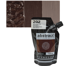 SENNELIER ABSTRACT ACRYLIC 120ml BURNT UMBER 202 SV121121202