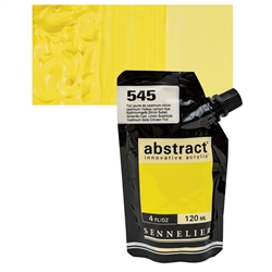 SENNELIER ABSTRACT ACRYLIC 120ml CADMIUM YELLOW LEMON HUE 545 SV121121545