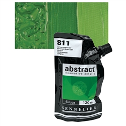 SENNELIER ABSTRACT ACRYLIC 120ml PERMANENT GREEN LIGHT 811 SV121121811