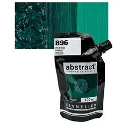 SENNELIER ABSTRACT ACRYLIC 120ml PTHALO GREEN 896 SV121121896