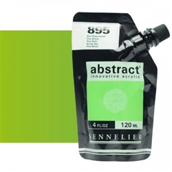 SENNELIER ABSTRACT ACRYLIC 120ml NEON GREEN 895 SV121121895