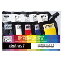 ABSTRACT ACRYLIC SET - PRIMARY 5/COLORS SV1012182000