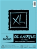 ACRYLIC & OIL PAD CANSON 9x12 inches 24 SHEETS CN400026824
