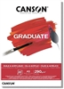 ACRYLIC & OIL PAD CANSON 9x12 inches GRADUATE 12 sheets CN31250P045