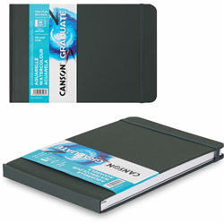 CANSON GRADUATE HARDBOUND WATERCOLOR 5.5x8.5 inches, 117 lb, 28 sheets, CN31200L028