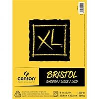 BRISTOL PAD CANSON XL SMOOTH 9X12 25SH CN400061834