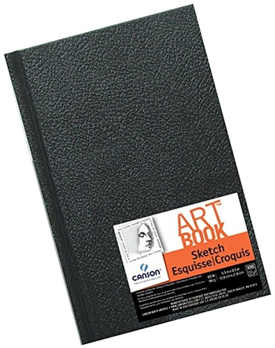 1 Pc Sketchbook For Drawing, Sketch Book 5.5x8.5 Inches, 100