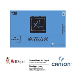 CANSON XL WATERCOLOR PAD 12x18 inches 30 Sheets 140LB-300gr COLD PRESS CN100510943