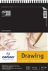CANSON DRAWING PAD 9x12 inch 24 sheets 90LB Cream CN100510973