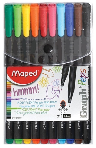Acrylic Paint Pens 22 Assorted Gray Pro Color Series Specialty Markers Set  (0.7mm EXTRA FINE)