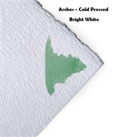 WATERCOLOR PAPER ARCHES 22x30 inches 140LB-300gr-COLD PRESS-BRIGHT WHITE-COTTON AP1795040