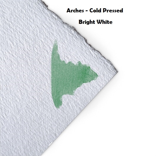 WATERCOLOR PAPER ARCHES 140 LB/300 g/m2 - COLD PRESS 22X30 inches BRIGHT  WHITE AP1795040
