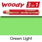 Stabilo Woody 3-in-1 Water-Soluble Wax Pencil Orange