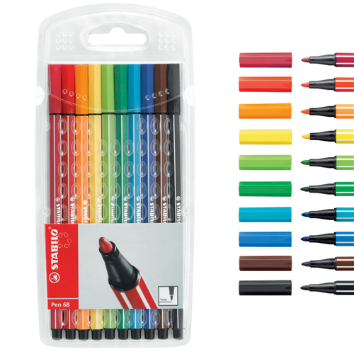 Sakura : Pigma : Micron Pen : Wallet : Set of 10 : Black - Marker