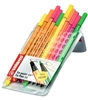 MARKER SET STABILO 68 & 88 PEN SET 10 NEON SW8868-10-1