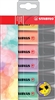 MARKER HIGHLIGHTER STABILO PASTEL SET 6PC WALLET SW70-6-2