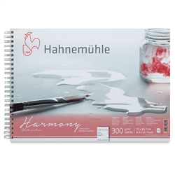 HAHNEMUEHLE HARMONY WATERCOLOR PAD 11.7x16.5 inches COLD PRESSED 140LB-300gr HA10628043