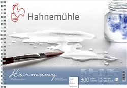 HAHNEMUEHLE HARMONY WATERCOLOR PAD 11.7x16.5 inches ROUGH 140LB-300gr HA10628843