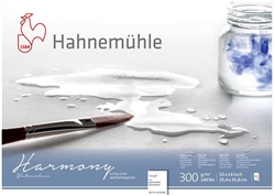 HAHNEMUEHLE HARMONY WATERCOLOR BLOCK 10x14 inches ROUGH 140LB-300gr HA10628088