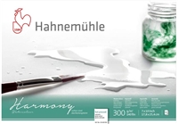 HAHNEMUEHLE HARMONY WATERCOLOR BLOCK 7x10 inches HOT PRESSED 140LB-300gr HA10628092