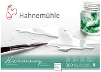 HAHNEMUEHLE HARMONY WATERCOLOR BLOCK 10x14 inches HOT PRESSED 140LB-300gr HA10628094