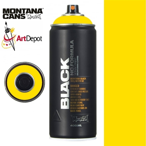 Montana Cans Montana BLACK 400ml Color, Snow White Spray Paint
