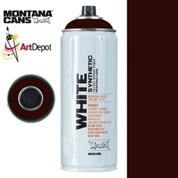 SPRAY MONTANA WHITE SERIES 400ml REDBLACK GLOSS MXW-3090