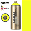 SPRAY MONTANA GOLD SERIES 400ml NEON FLASH YELLOW MXG-F1000