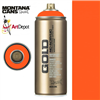 SPRAY MONTANA GOLD SERIES 400ml NEON POWER ORANGE MXG-F2000