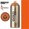 SPRAY MONTANA  GOLD SERIES 400ml SHOCK ORANGE MXG-S2010