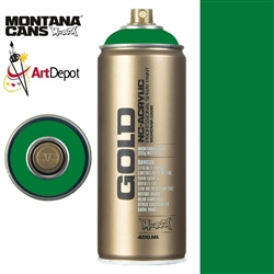 SPRAY MONTANA  GOLD SERIES 400ml SHOCK GREEN MXG-S6010