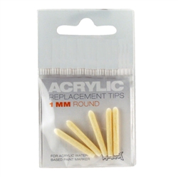NIB FOR ACRYLIC PAINT MARKER 1mm FINE 5 pack MXA334429