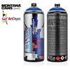 SPRAY MONTANA BLACK SERIES 400ml ULTRAMARINE MXB-LEDEMS