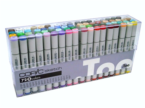 72 Pieces Color Marker Set - Markers - at 