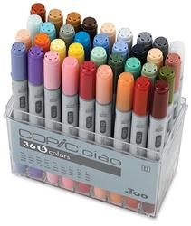 Copic Ciao and Sketch and Neopiko Color Pens Marker 182 Set Multicolor