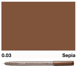 COPIC MULTILINER RAPIDOGRAH 0.3 SEPIA CMMLS03