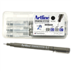 ARTLINE RAPIDOGRAPH SET 4  BLACK 1357