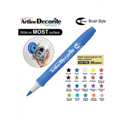 BRUSH PEN ARTLINE DECORITE BLUE 3A