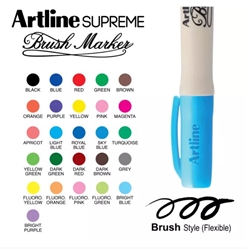 ARTLINE SUPREME BRUSH MARKER BRIGHT BLUE 5C