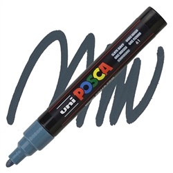 ACRYLIC MARKER POSCA PC-5M MEDIUM SLATE GREY PX107490000