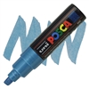 ACRYLIC MARKER POSCA PC-8K BROAD CHISEL METALLIC BLUE PX113639000