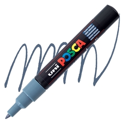 ACRYLIC MARKER POSCA PC-1M EXTRA FINE SLATE GREY PX167833000